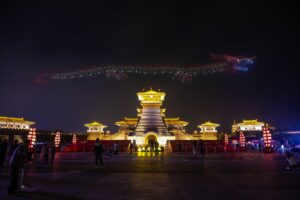 无人机表演火爆背后